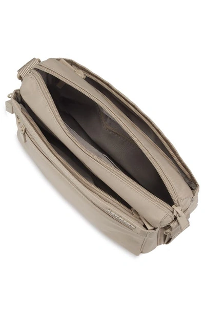 Hedgren Eye Rfid Water Repellent Shoulder Bag In Cashmere Beige