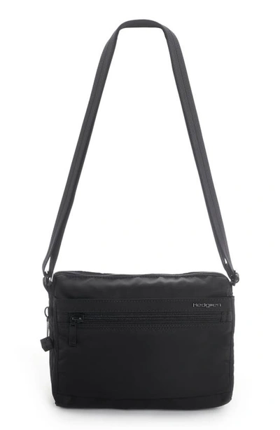 Shop Hedgren Eye Rfid Water Repellent Shoulder Bag In Black