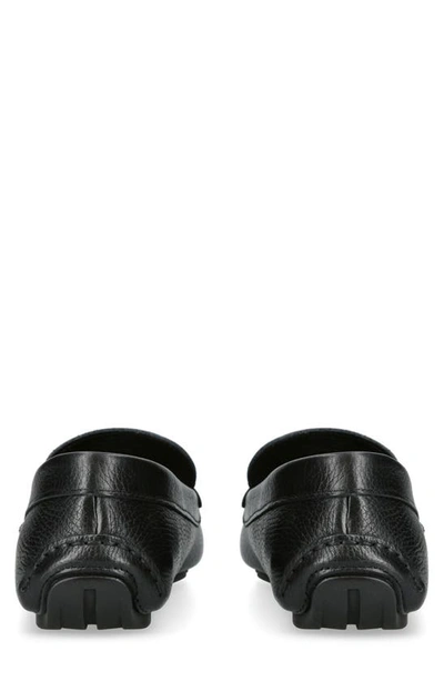Shop Kurt Geiger Stirling Moc Toe Driving Shoe In Black