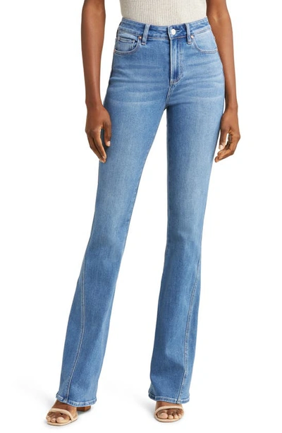Shop Paige Laurel Canyon High Waist Flare Jeans In Libra