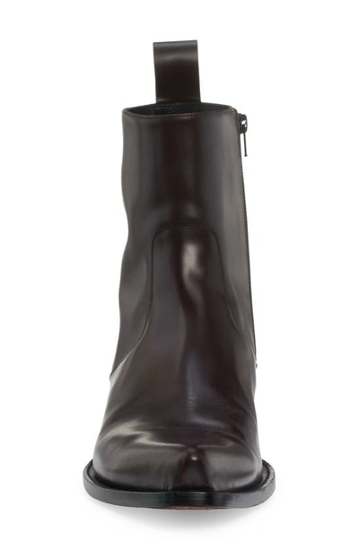 Shop Bottega Veneta Ripley Ankle Boot In Black