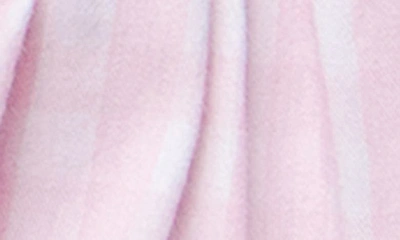 Petite Plume Unisex Pink Gingham Ruffled Romper - Baby In Pink