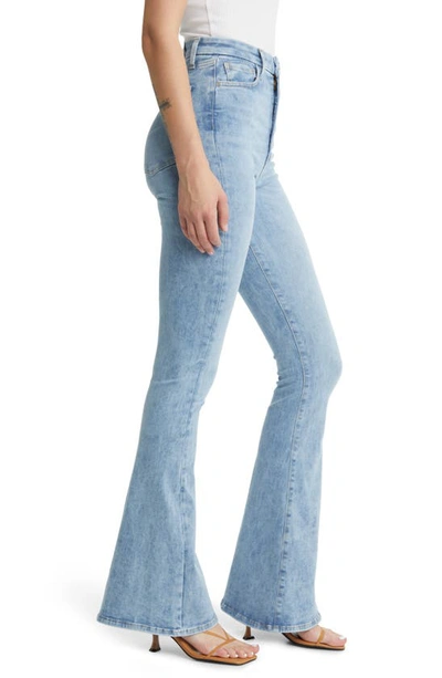 Shop 7 For All Mankind No Filter Ultra High Waist Skinny Flare Jeans In Merton