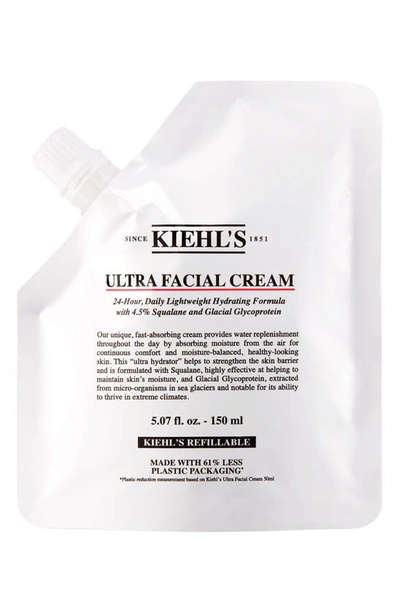 Shop Kiehl's Since 1851 Ultra Facial Cream, 5.07 oz In Refill Pouch