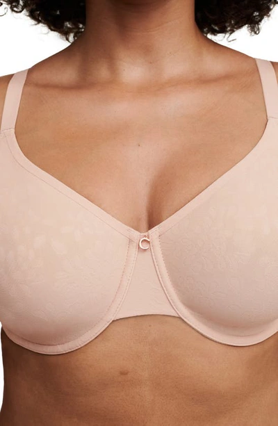 Chantelle Lingerie Comfort Chic Underwire Full Coverage Bra In Rose-rg