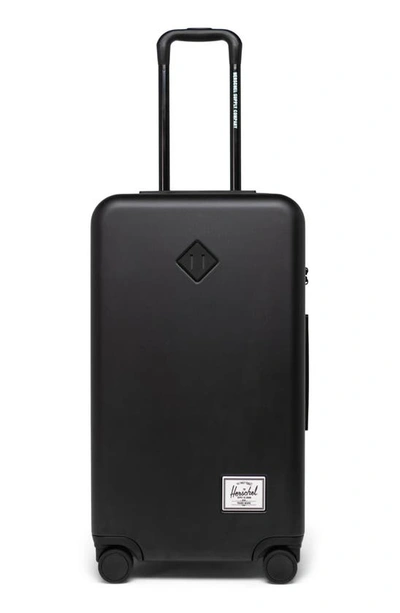 Shop Herschel Supply Co . Heritage™ Hardshell Medium Luggage In Black