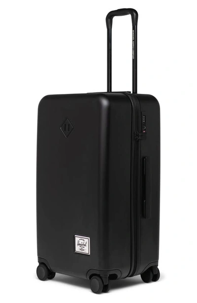 Shop Herschel Supply Co . Heritage™ Hardshell Medium Luggage In Black