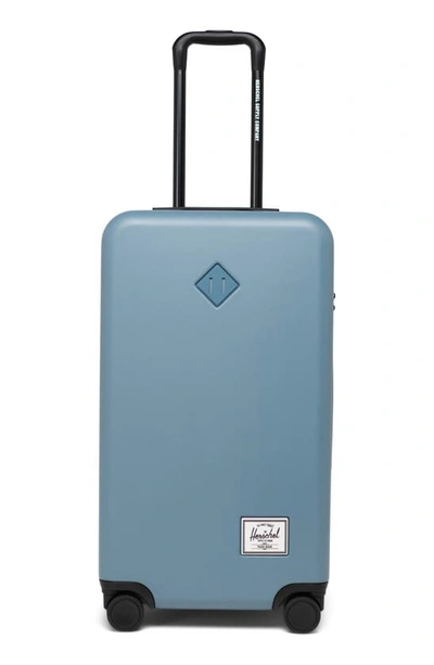 Shop Herschel Supply Co Heritage™ Hardshell Medium Luggage In Bluestone