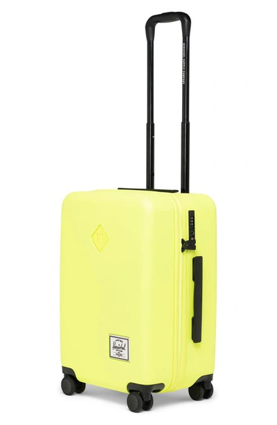 Shop Herschel Supply Co Heritage™ Hardshell Large Carry-on Luggage In Safety Yellow