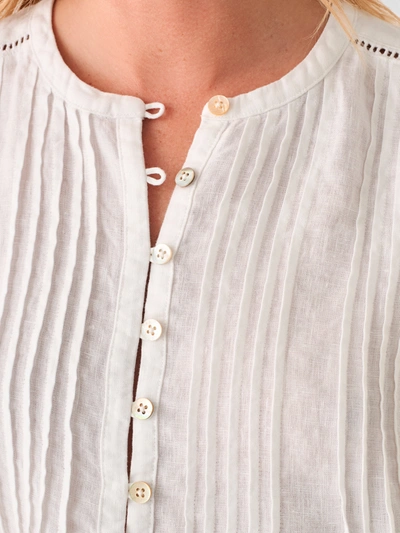 Faherty Gemina Top In White