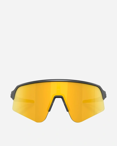 Shop Oakley Sutro Lite Sweep Sunglasses Matte Carbon In White