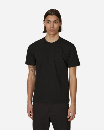 Shop Comme Des Garcons Black Nike T-shirt In Black