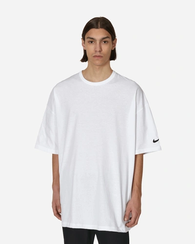 Shop Comme Des Garcons Black Nike T-shirt In White