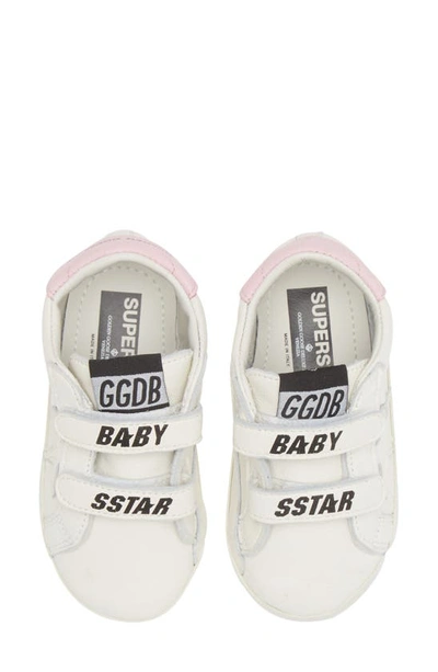 Shop Golden Goose Old School Sneaker & Socks Set In White/ Baby Pink