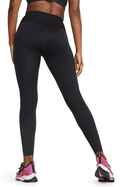 Women's Go Firm-support Mid-rise Full-length Leggings With Pockets In Black