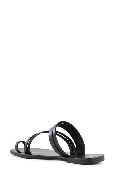 Seychelles Summer Rain Toe Loop Sandal In Black