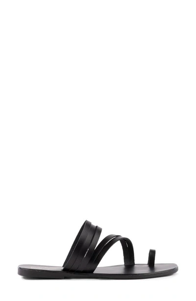 Seychelles Summer Rain Toe Loop Sandal In Black