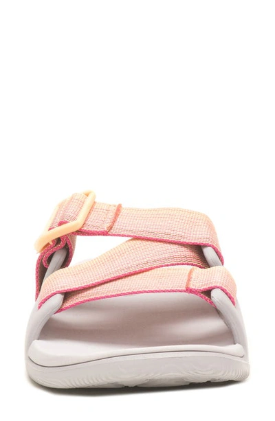 Shop Chaco Chillos Slide Sandal In Rising Sunset