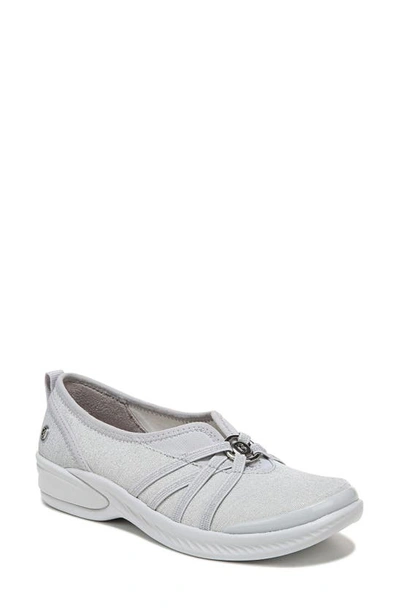 Shop Bzees Niche Iii Flat In Silver