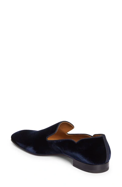 Shop Christian Louboutin Dandy Chick Loafer In Navy