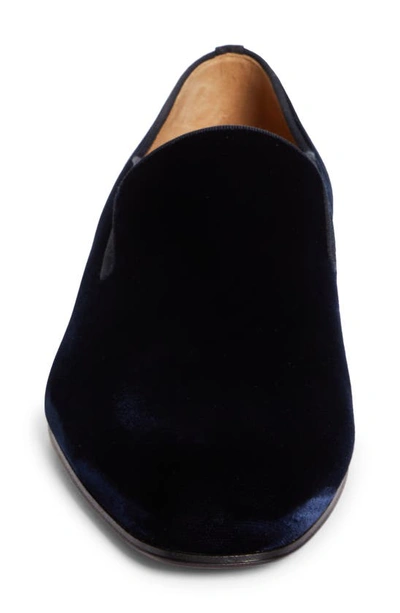 Shop Christian Louboutin Dandy Chick Loafer In Navy