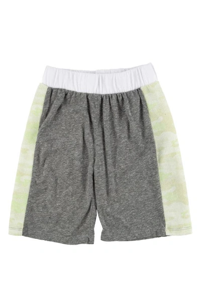 Shop Miki Miette Kids' Teagan Sweat Shorts In Grey