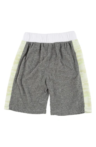 Shop Miki Miette Kids' Teagan Sweat Shorts In Grey