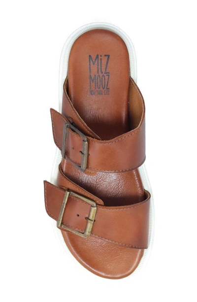 Shop Miz Mooz Peyton Platform Sandal In Brandy