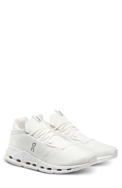 Shop On Cloudnova Sneaker In Undyed-white/ White