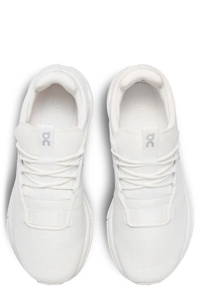 Shop On Cloudnova Sneaker In Undyed-white/ White