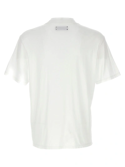 Shop Amiri T-shirt ' Ma Bar Applique' In White