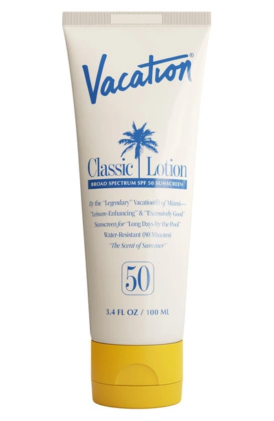 Shop Vacation Classic Lotion Broad Spectrum Spf 50 Sunscreen
