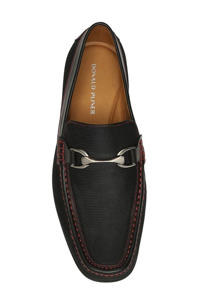 Donald Pliner Bit Loafer In Black