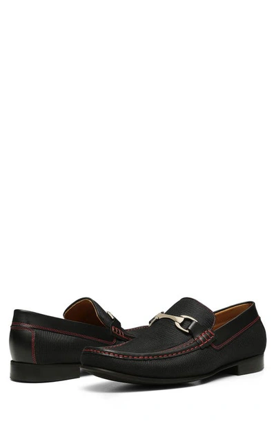 Donald Pliner Bit Loafer In Black