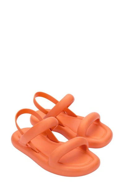 Shop Melissa Free Slingback Sandal In Orange