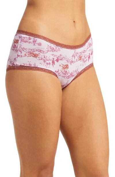 Shop Free People Intimately Fp Hipster Panties In Wisteria Combo
