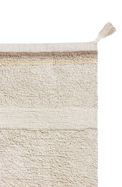 Lorena Canals Bloom Washable Rug In Natural