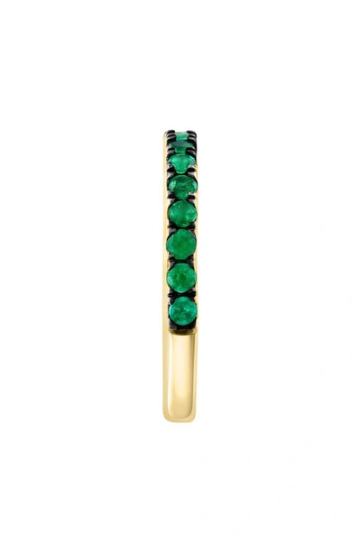 Shop Effy Natural Stone Ring In Emerald / Yellow Gold