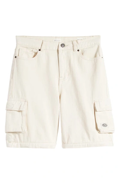 Shop Pacsun Kids' Zip-off Baggy Cargo Pants In Vanilla