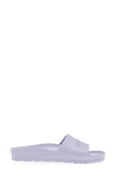 Shop Birkenstock Gender Inclusive Barbados Slide Sandal In Purple Fog