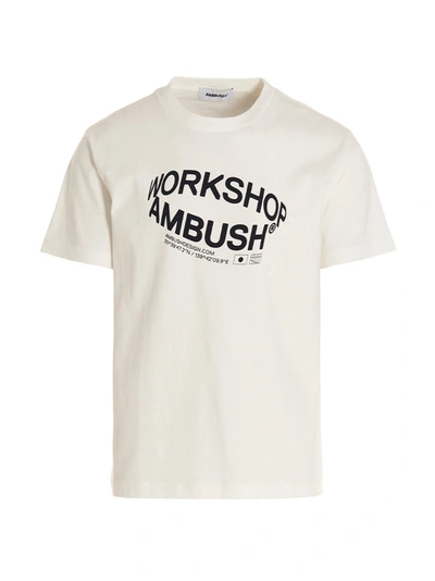 Shop Ambush Logo' In White/black