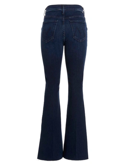 Shop Mother Jeans 'the Weekender Fray' In Blue