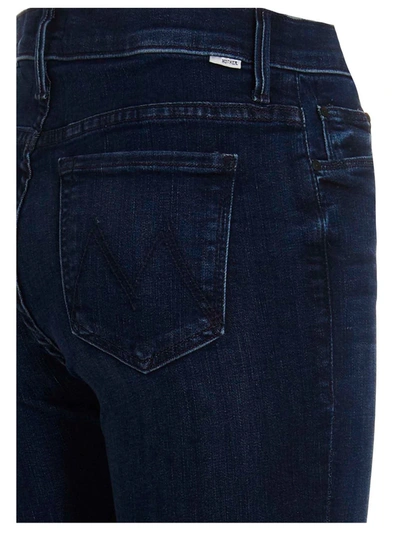 Shop Mother Jeans 'the Weekender Fray' In Blue