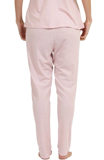 Papinelle Jada Organic Cotton Pajama Pants In Pink