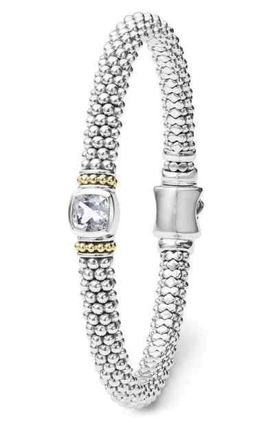 Lagos Caviar Color White Topaz Bracelet In Topaz