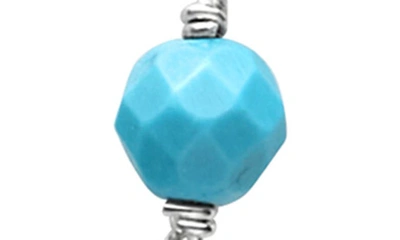 Lagos Caviar Icon Turquoise Bead Necklace In Turquoise