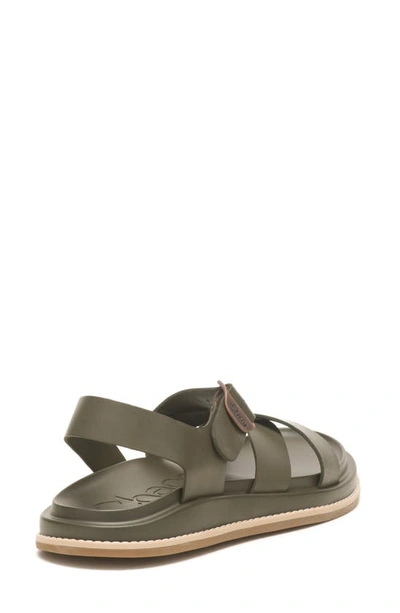 Shop Chaco Townes Sandal In Olive Night