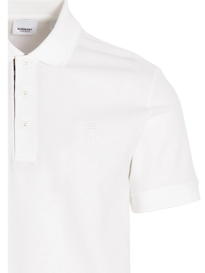 Shop Burberry 'eddie' Polo Shirt