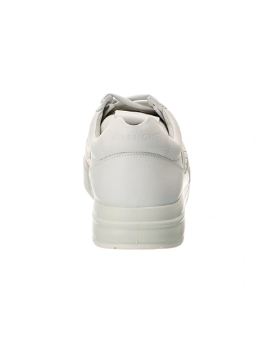 Shop Givenchy G4 Low Leather Sneaker In White