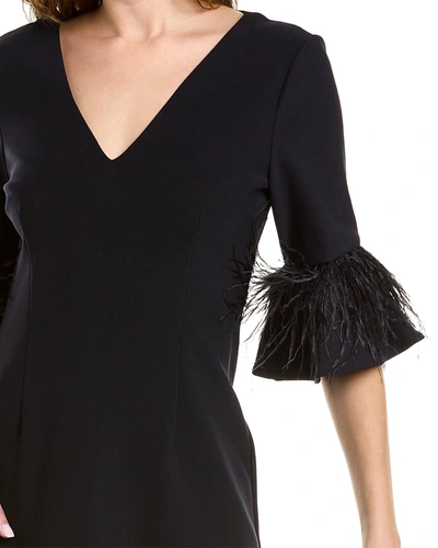 Aidan Mattox V-neck Gown In Purple